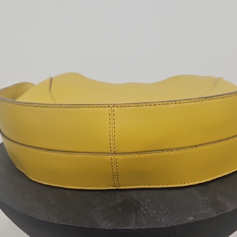 Proenza Schouler Mustard Yellow Crescent Hobo Bag - Picture 5 of 9